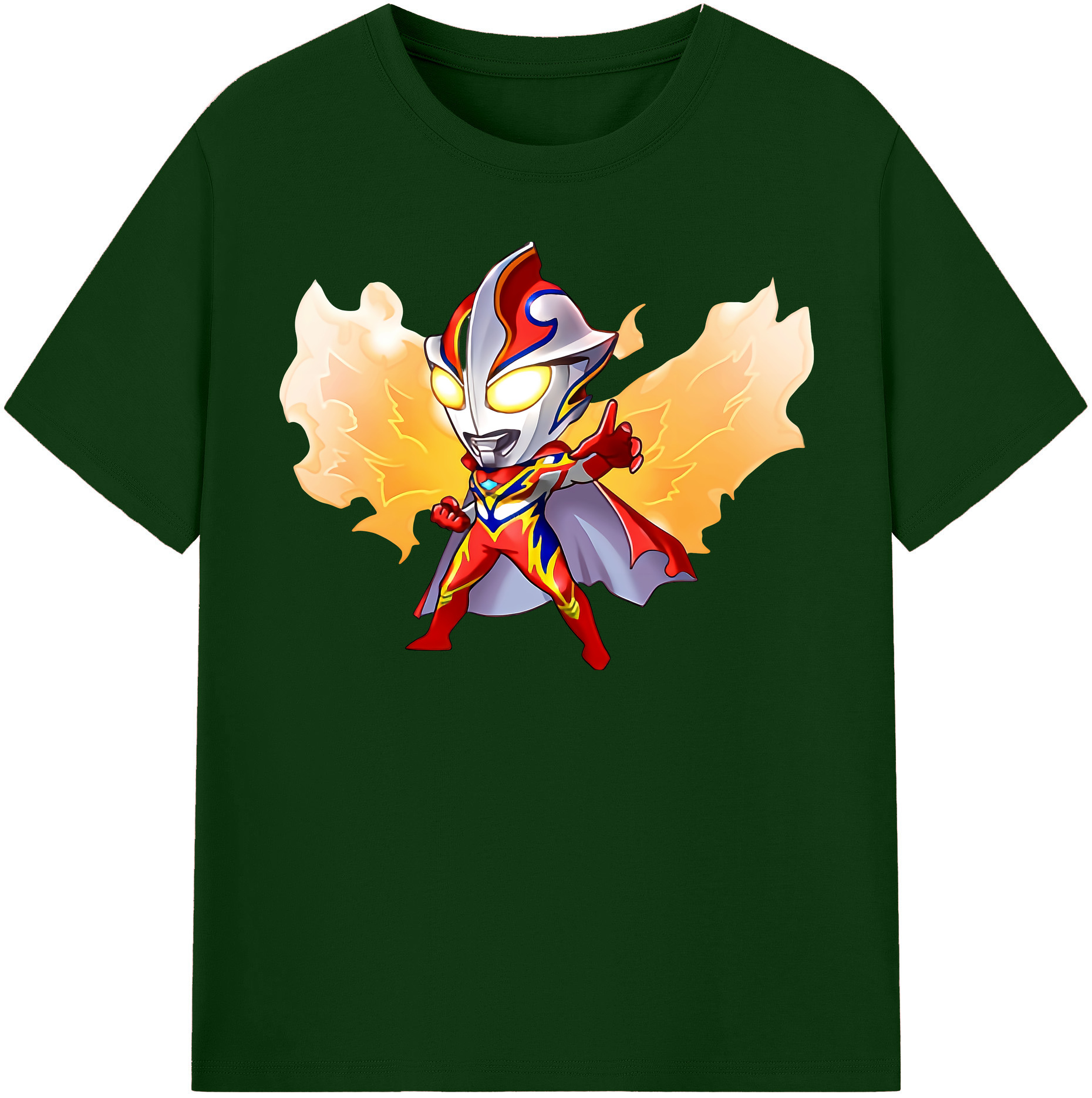 （画像用） ウルトラマン Ultraman 綿100％半袖Tシャツ（フロントプリント）